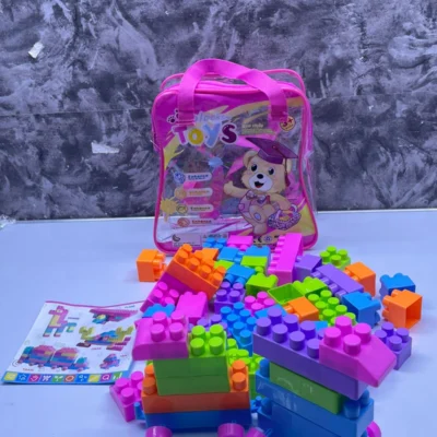 62 pieces stacking educational blocks