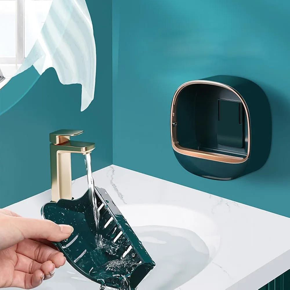 Flip Soap Dish Easy Installation & Strong Adhesive - Image 2