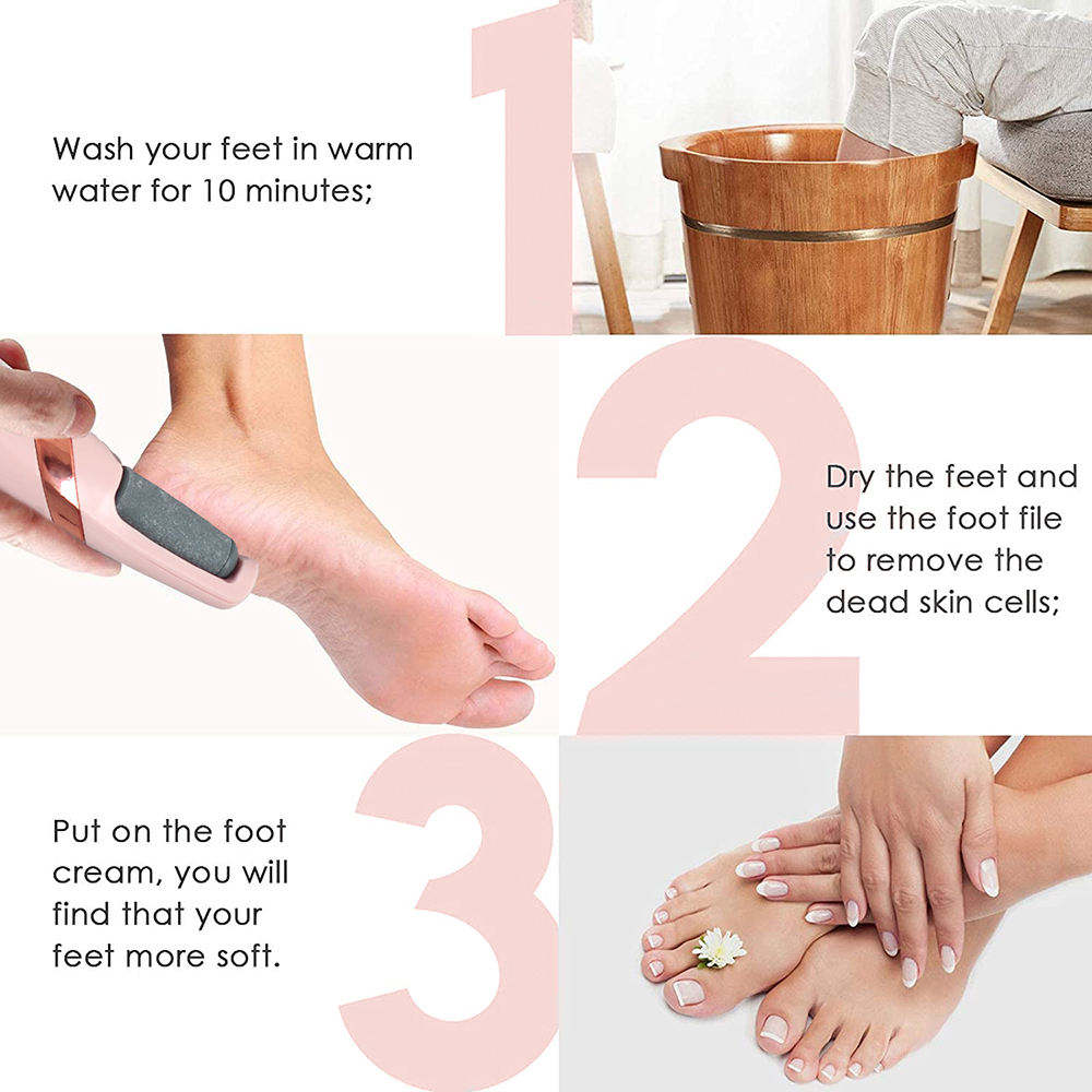 Transform Your Feet with the New Cordless Rechargeable Callous Remover – Effortless, Safe, and Salon-Quality - Image 4