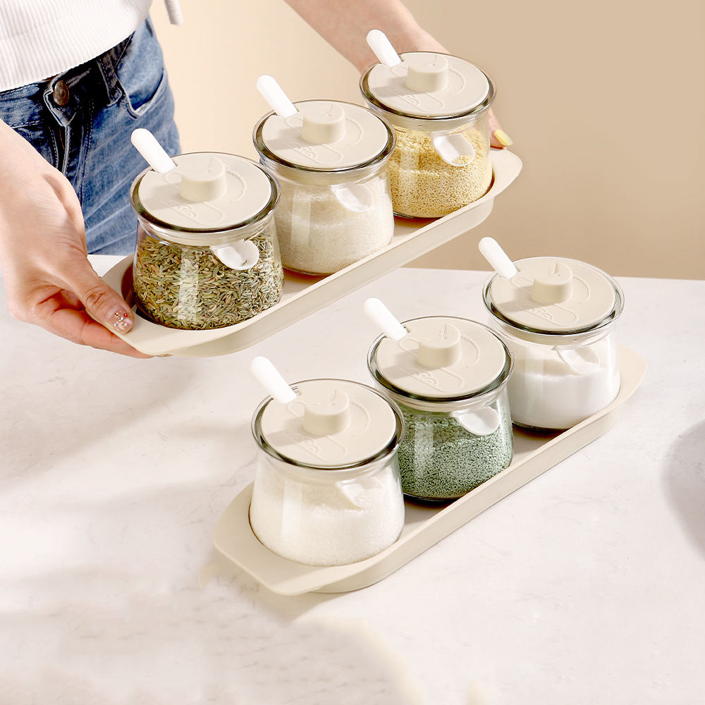 Glass Canister Seasoning