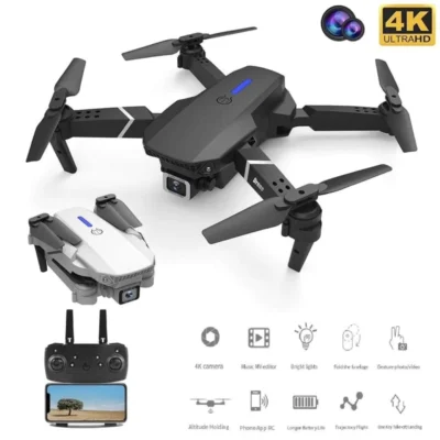Ultimate Foldable Camera Drone – Portable, Easy-to-Fly Aerial Photography Gift