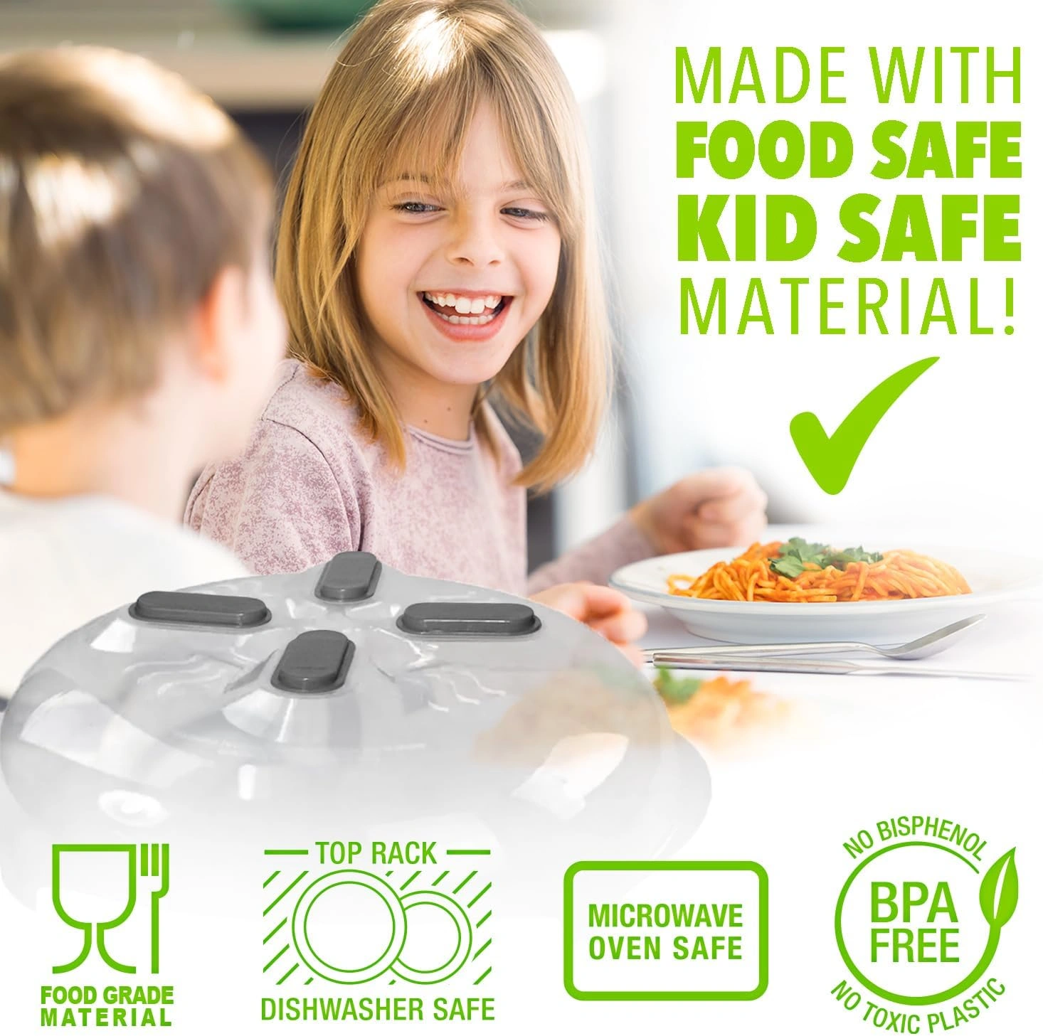 Magnetic Microwave Food Cover - Image 2